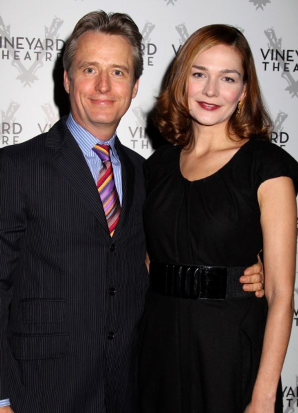 Linus Roache and Heather Burnes Photo